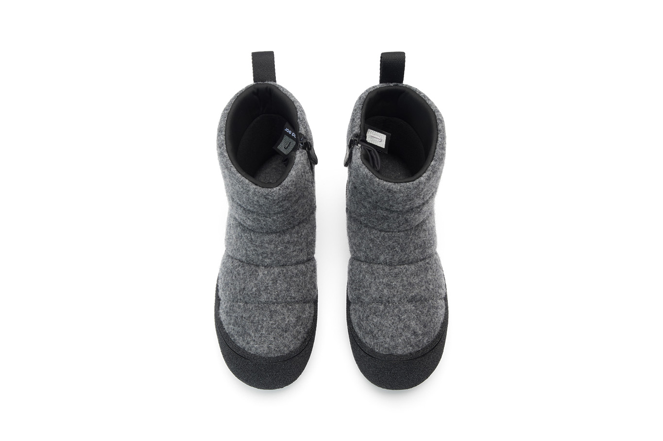 полусапоги 30244AW-0814 серый шерсть, фото 5